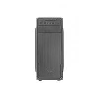 Nuwo Jester J901 Case ATX Mid Tower con Alimentatore 400W per PC Desktop Office Mini Tower mATX 0.40MM SPCC, Ventola da 80mm Preinstallata, USB 2.0, Nero