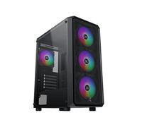 Case ATX Xigmatek Duo X EN45134 Vetro Temperato RGB Torre Media Nero