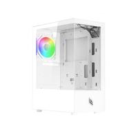 CASE BIANCO ATX NOUA NEXUS P200 PC GAMING 1 VENTOLA ARGB FRONT E PANNELLO VETRO