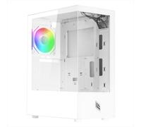 NOUA CASE ATX NEXUS P200 BIANCO 0.5MM SPCC 2, USB3.0/2.0 , FAN ARGB FRONT, GLASS