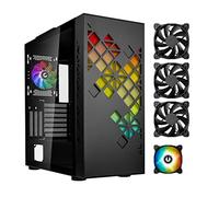 BitFenix - Case Tracery A-RGB Midi Tower ATX esteso (E-ATX) 1 Porta USB 3.1 Colore Nero (Finestrato) - SPEDIZIONE GRATUITA
