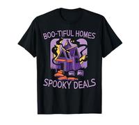 Case Boo-Tiful Offerte Spettrali Spaventoso Agente Immobiliare Halloween Maglietta