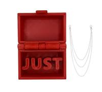 Case Box Prank Stuff - Kit di sopravvivenza leggero e divertente Gag Prank Stuff - Decorazione da scrivania portatile, Weird Stuff | Organizer per gioielli con tesoro, piccola scatola, decorazione da