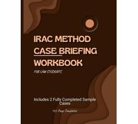 Case Briefing Workbook for Law Student