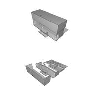 Case Caricatore Wireless per Arduino Mini Nano Pro Modulo Monitor Mount