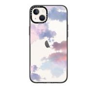 Case Casetify Compact iPhone 14 Plus [2x Protezione per caduta di grado militare / 4 piedi di caduta] - Clouds - Clear Black