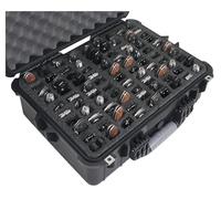 Case Club Custodia pieghevole per 90 coltelli, custodia rigida da viaggio e da riporre per riporre coltelli pieghevoli, coltelli svizzeri, coltelli a farfalla e altro ancora, in una custodia robusta e