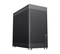 CoolBox MP1 - Custodia PC ATX, griglie Full Mesh con Airflow Ottimizzato, USB-C Frontale, Schede grafiche fino a 355 mm, Supporta fino a 6 ventole, Compatibile con Raffreddamento Liquido. Nero