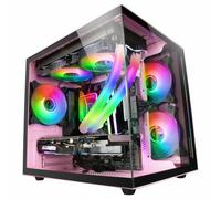 Case computer desktop ATX Mars Gaming MC-VIEW Rosa NEW