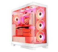 Case computer desktop ATX Modecom Volcano SPACE APEX ARGB Bianco