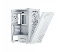 Case computer desktop ATX Nfortec NF-CS-NERVIA-W Bianco