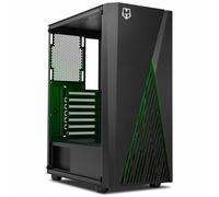 NOX HUMMER FROST CAJA Semiterire ATX, Micro ATX - Pannello laterale in vetro temperato - 3x SSD 2.5 - 2x HDD 3.5 - USB 3.0, USB