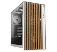 NOX XTREME PRODUCTS HUMMER ELEMENT - Semitower ATX | M-ATX | ITX, pannello frontale e griglia superiore, vetro temperato laterale, 3x ventole da 140 mm, spazio per 10 ventole, USB-C e 3.0, Bianco