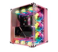 Case computer desktop ATX Talius CRONOS Rosa
