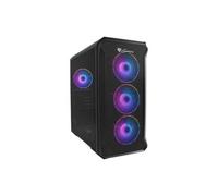 GENESIS Irid 503 ARGB Micro Tower Nero, Trasparente