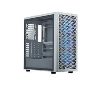 Cooler Master Case per computer Elite 502, bianco, 3 ventole Argb preinstallate, supporto AIO fino a 420 mm, supporto scheda madre ATX, pronto per RTX serie 50 fino a 410 mm, connettore di tipo C