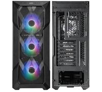 Cooler Master MasterBox TD500 Mesh V2 - Case per PC mid-tower E-ATX mesh tassellato, 3 ventole ARGB 120mm, USB Type-C 10 Gbps - Nero