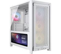 Case Corsair FRAME 4000D LCD RS ARGB Bianco Torre Midi E-ATX Display LCD