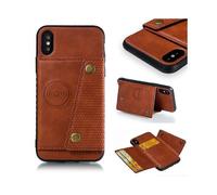 Case cover for Iphone X / Xs Leather Protective Case(brown)