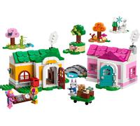 LEGO Animal Crossing Case Creative: le Quattro Stagioni - Giocattolo 2 in 1 con 2 Modelli di Case e le Minifigure di Toppetta, Fuxia e Zanna - Regalo per Gamer, Bambine e Bambini da 7 Anni - 77057