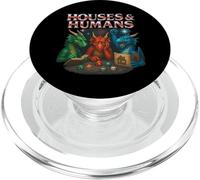 Case da gioco e umani Gioco divertente RPG Gamer Uomini Ragazzi Bambini PopSockets PopGrip per MagSafe
