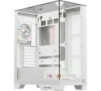 Case da gioco XYZ TRIFECTA in vetro temperato a 3 pannelli/raffreddamento a liquido/USB-C Gen 2