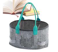 Case da trasporto sentito, borsa da viaggio in feltro | Audizione della valigia di stoccaggio delle bambole - Panno portatile per il set di avviamento giocatore, custodia in tessuto in feltro extra pe