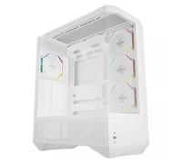 Case Darkflash DY460 Bianco Medio Torre RGB Vetro Temperato