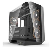 Case Darkflash DY470 Medio Torre Nero 4 Ventole ARGB Vetro Temperato Acquario