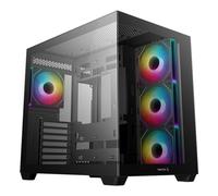 Case DeepCool CG530 4F Nero ATX Vetro Temperato 4 Ventole RGB