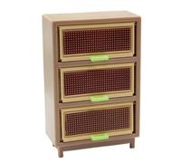 Case delle bambole Gabinetto Modello Mobili Modello Accessori Ragazze Adolescenti Per 1:12 Dollhouses Sala da pranzo Decorazioni Miniature Toy Cabinet