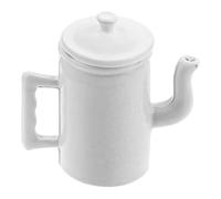 Case Delle Bambole In 1/12 Macchina Per Caffè In Metallo Parte Superiore Incernierata Utensili Da Cucina In Miniatura Retrò Oggetti Scena Decorativi In metallo Caffè In Miniatura In