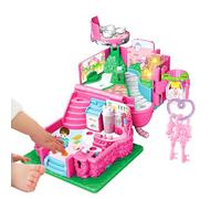 Case delle bambole per bambini | Casetta dei giochi con luce e musica - Giocattolo educativo del castello | Per ragazzi casa classe scuola camera da letto studio sala giochi asilo compleanno