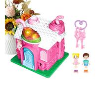 Case Delle Bambole Per Bambini,Villa Giocattolo con Luce e Musica | Castello Giocattolo Realista - Per I Ragazzi Ragazze, Aula, Scuola, Camera Da, Sala Ricreativa, Compleanno, Festività, Asilo E