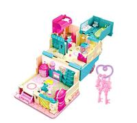 Case delle Bambole per Bambini | Villa Giocattolo Luce E Musica - Castello Giocattolo Realistico - per Bambini Casa Aula Scuola Studio Asilo Scuola Asilo Compleanno e