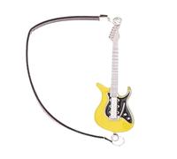 Case delle bambole, tracolla per chitarra, modello di mobili, accessorio per concerti, per adolescenti, case delle bambole, camera della musica, set da gioco artistica, in miniatura, regalo