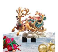Case di giardini di Natale in gioco acrilico Stake - di decorazione all'aperto acrilici 2D, vaso di fiori di ornamento da prato, piantatrice di cortile | Display per il sentiero per le va
