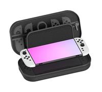 Case di stoccaggio della console di gioco - Switch Travel Case, borsa da trasporto a prova di shock | Hard Shell , protegge la console e gli accessori, garantisce un trasporto sicuro, facilita