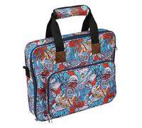 Case di trasporto del progetto di ricamo - Tote Borsa per le forniture da ricamo | Progetto di ricamo durevole Progetto tote Bag | Kit di cucito portatile Borsa di stoccaggio | Perfetto per cerchi da