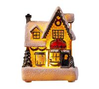 Case Di Villaggio Di Natale - Luminosa capanna Di Natale, Case Di Villaggio Di Storia Di Natale | Casa Di Ornamento Di Festival Con Luci Led, Accessori Decorativi D'atmosfera Di Natale Per La Decora
