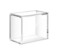 Case di visualizzazione acrilica - Visualizzazione chiara, Booster Protector Box, Organizzatore di protezione UV per carte Shelf Shelf Museo Studio Studio Soggio
