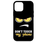 Case Dont Touch My Phone Case Anime Lover Angry Face regalo Custodia per iPhone 12 mini