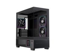 Case Einarex PRISMA SM501D RGB Black Micro Tower vetro temperato USB-C