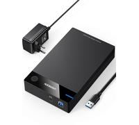 Case Esterno Hard Disk 3.5" 20TB, Enclosure Estgerno USB 3.0 Con UASP 5Gbps per