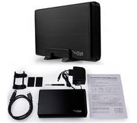 CASE ESTERNO VULTECH PER HARD DISK 3,5 SATA USB 3.0 BOX HD IN ALLUMINIO ON/OFF