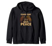 Case Fire FURY FORGED INTO PEACE regalo vintage novità Felpa con Cappuccio