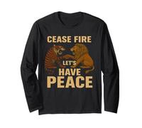 Case Fire FURY FORGED INTO PEACE regalo vintage novità Maglia a Manica