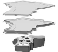 Case for Dactyl-Manuform 4x6 Keyboard - Ergonomic Tilt Design