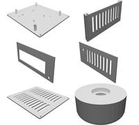 Case for Mini ITX with VESA 100 Mount - Compact Wall Mountable Computer Housing