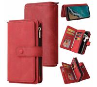 Case for Nokia G50 5g Anti-scratch Zipper Pocket Pu Leather Cover Credit Card Holder Shockproof Magn